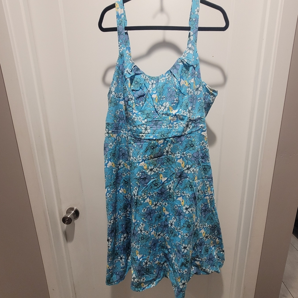 Disney Dress Blue Alice in Wonderland size 22